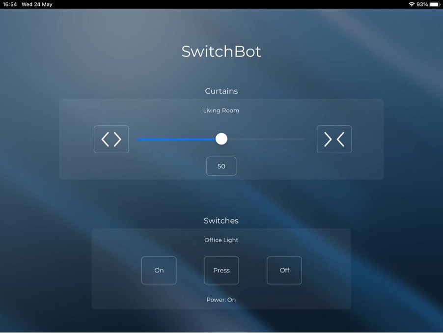 SwitchBot Driver for RTI - Intrinsic Dev